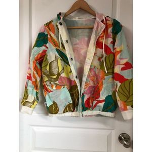 Tracy Feith X Target Floral Cotton Lined Hooded Jacket